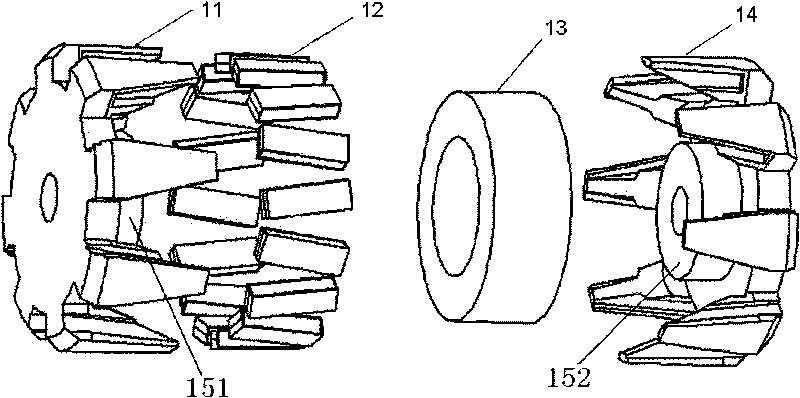 Claw-pole motor