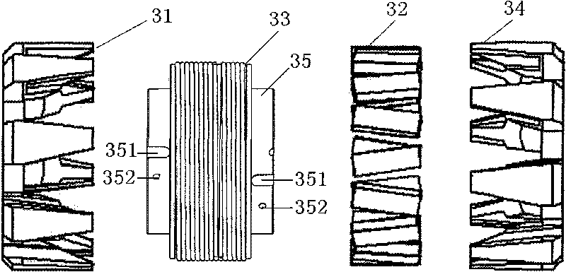 Claw-pole motor