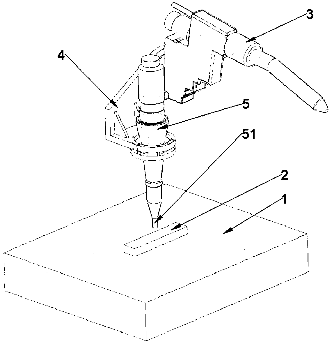 5xxx-series aluminum alloy electric-arc additive surface treatment device