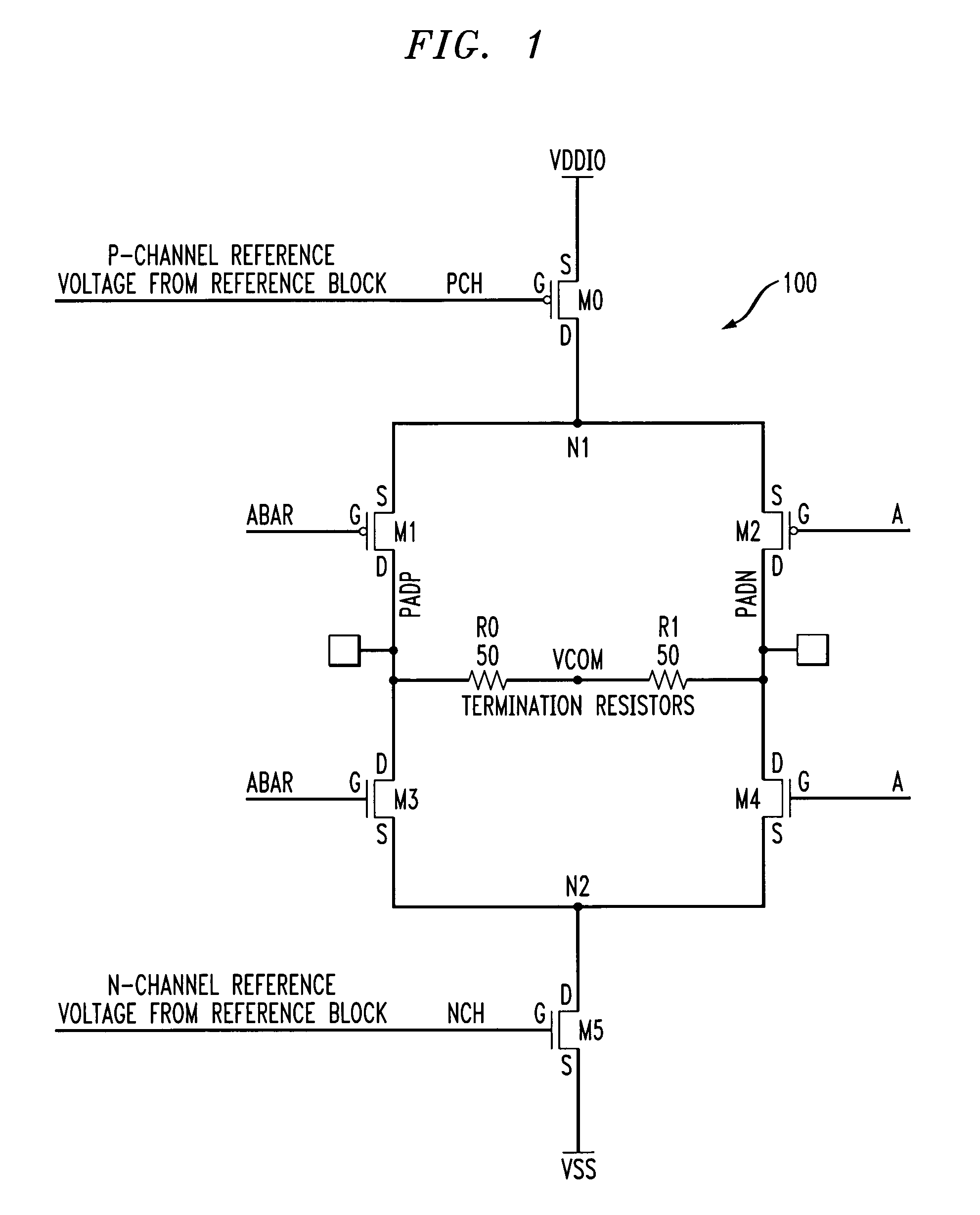 Differential buffer circuit with reduced output common mode variation