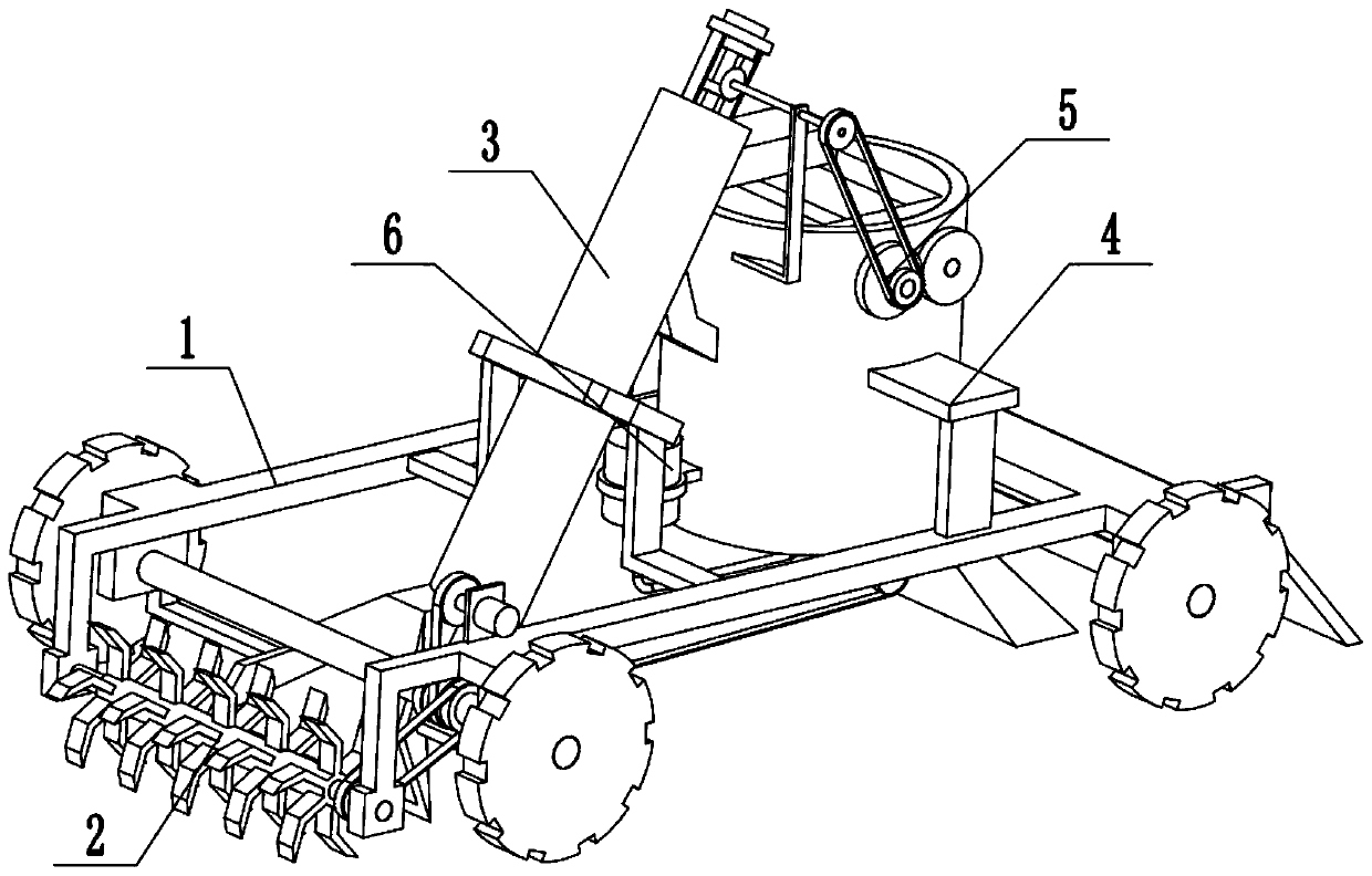 Metal contaminated soil remediation device