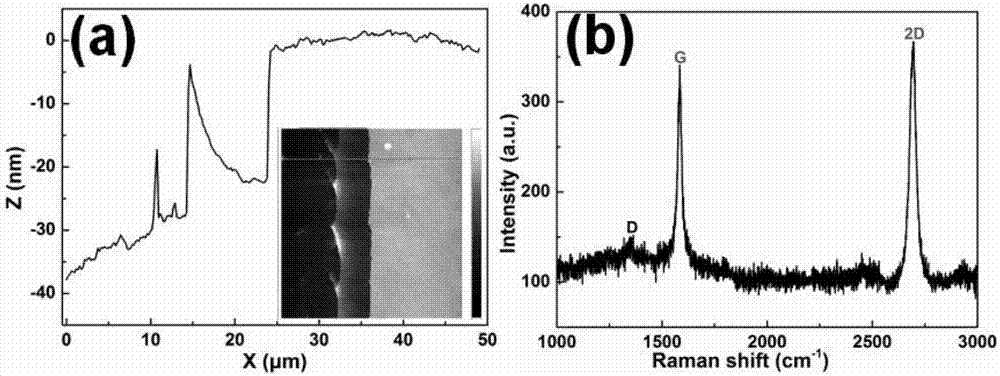 Silver gyrus/graphene/gold film three-dimensional SERS (surface-enhanced Raman scattering) substrate and method for preparing same