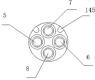 Ceramic plate group, ceramic valve core utilizing same and water heater valve utilizing same