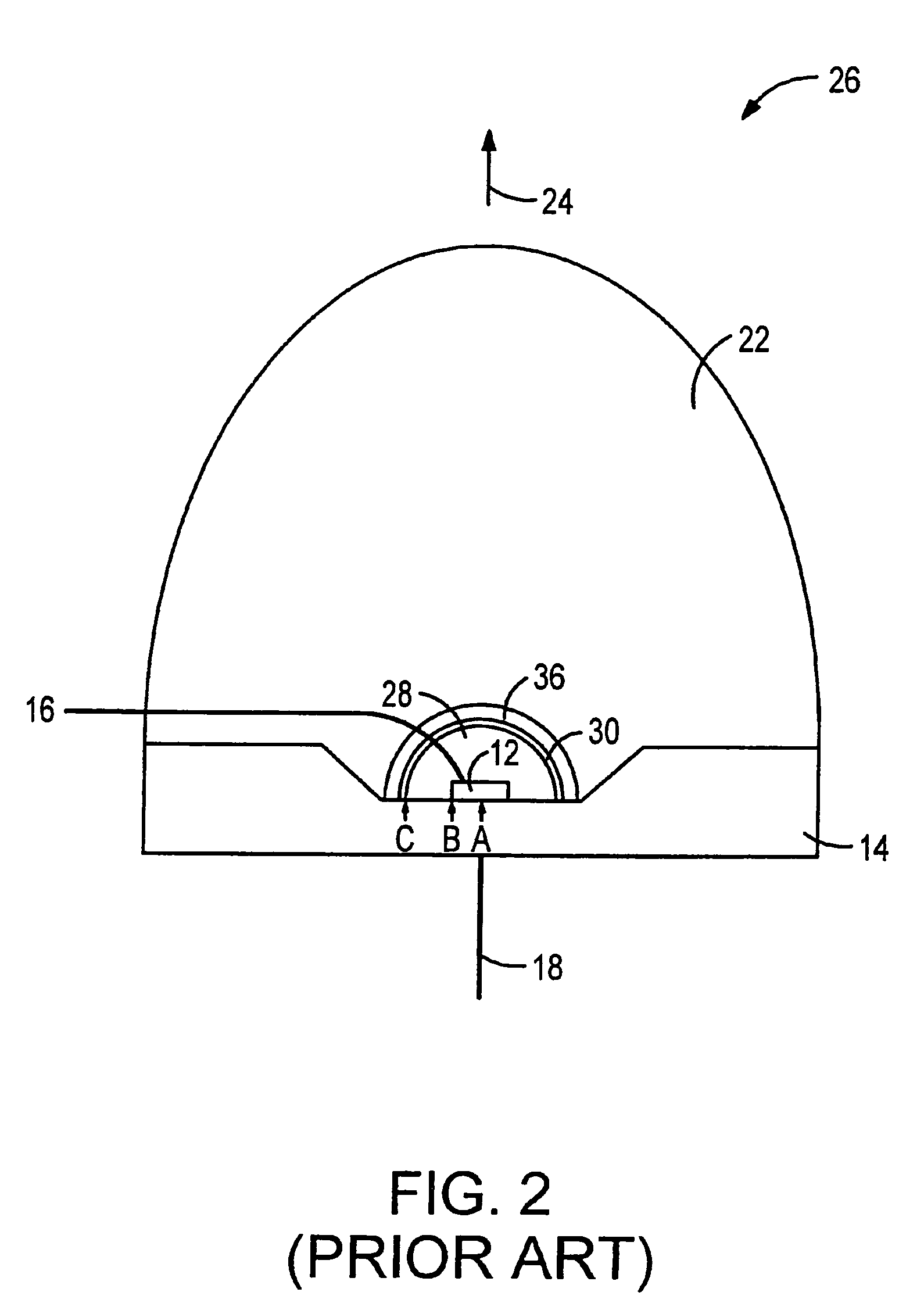 Semiconductor light emitting device including photonic band gap material and luminescent material