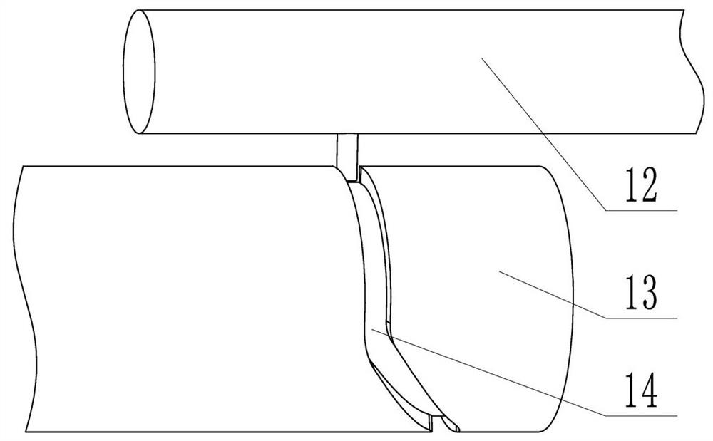 A heat perfusion chemotherapy bed that is convenient for changing the patient's position