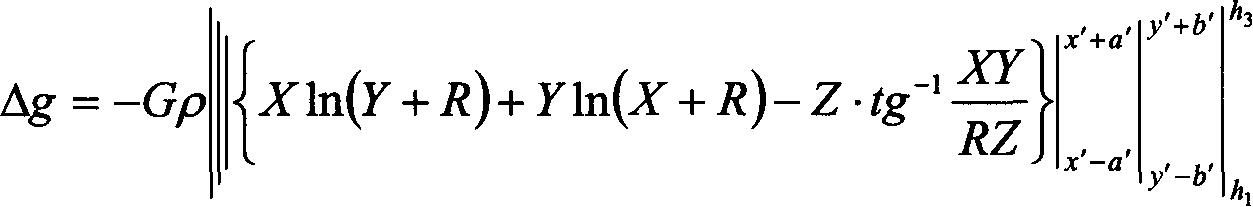 Mass space homing sphere gravity external correction method