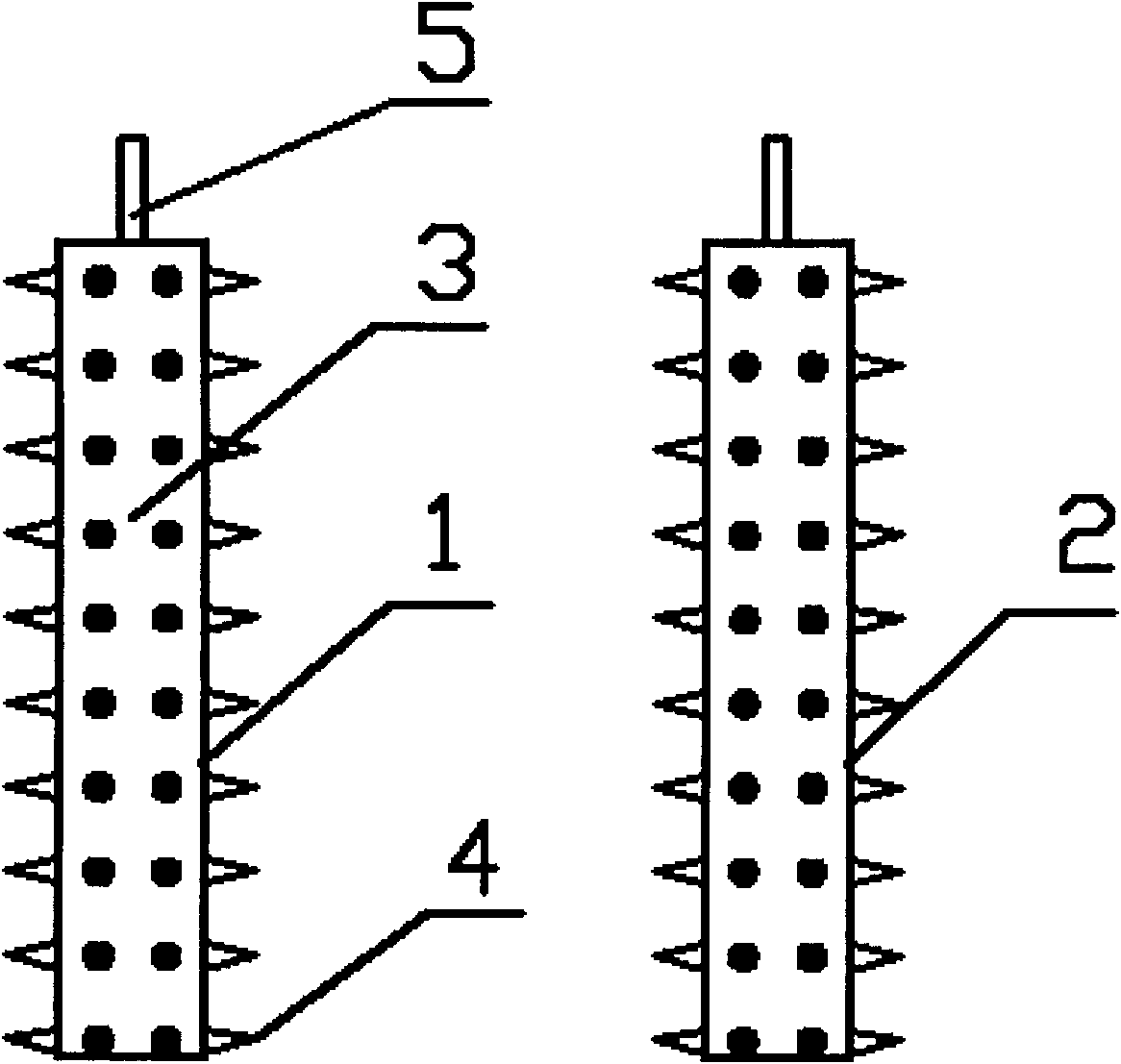 Electrolysis bath electrode