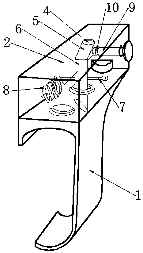 Guiding brush device for digestive endoscopy attracting pipeline