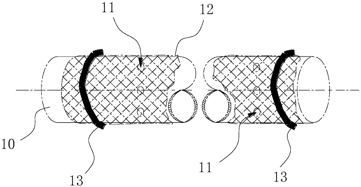 Pit building underground space moisture preventing system