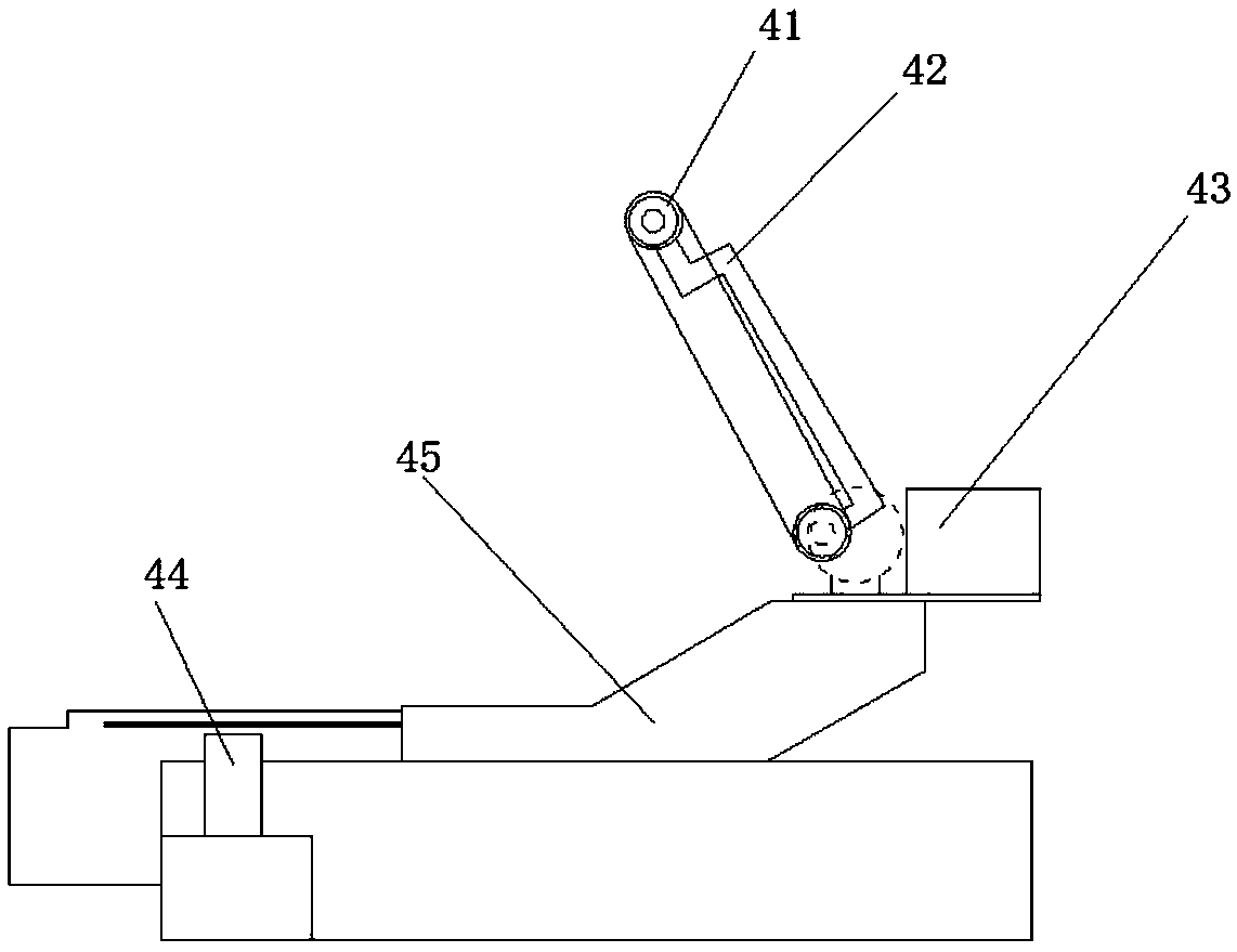 Inner and outer circle grinding device for machining pipe