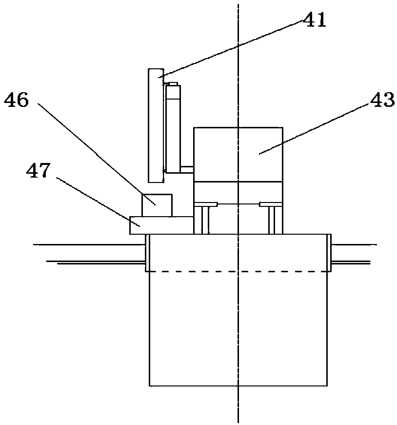 Inner and outer circle grinding device for machining pipe