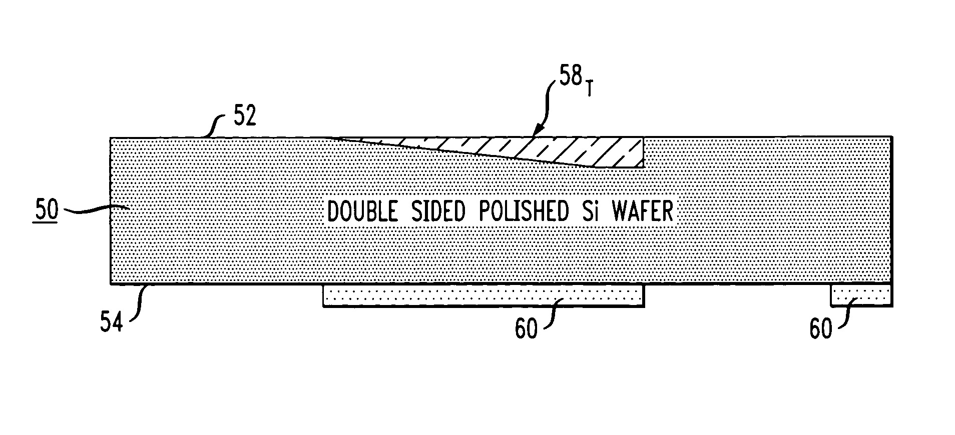 Tapered structure for providing coupling between external optical device and planar optical waveguide and method of forming the same