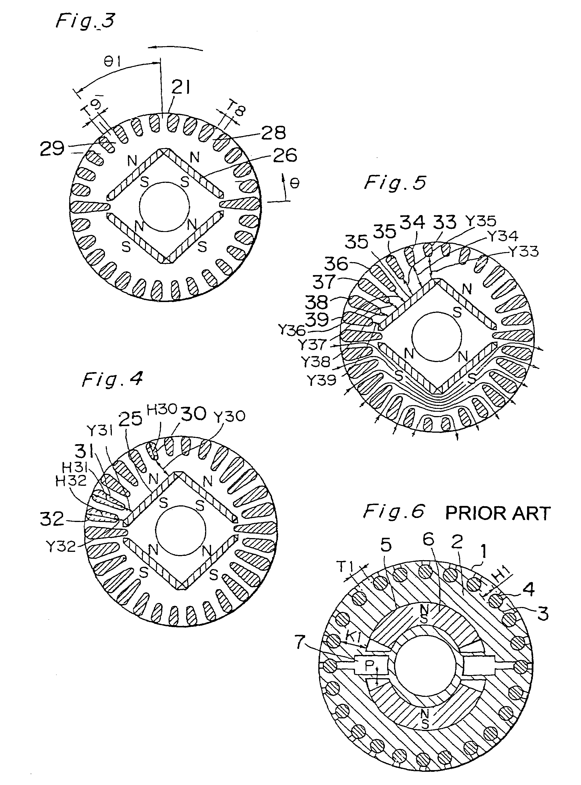 Permanent magnet synchronous motor