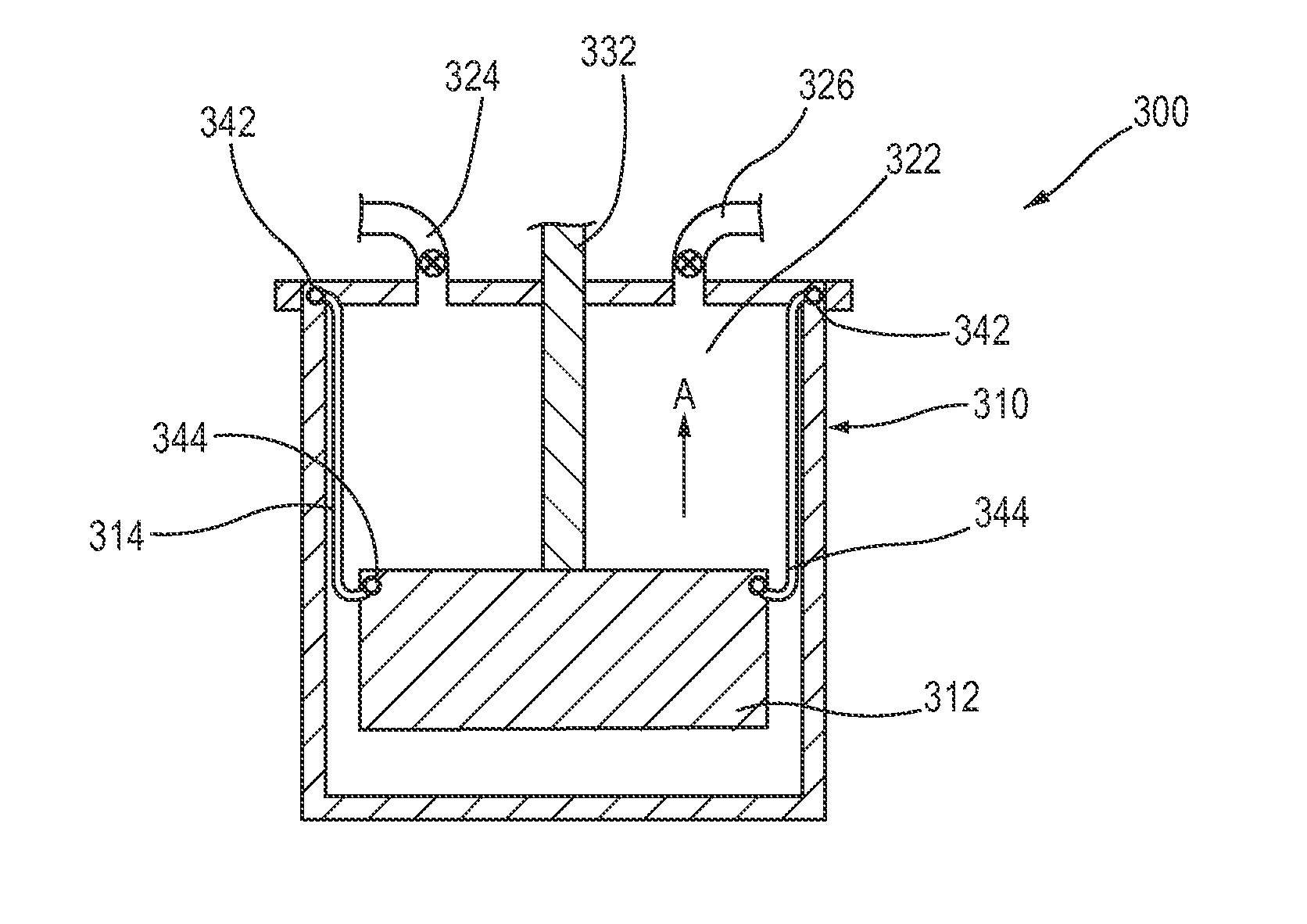 Compressor and/or expander device with rolling piston seal