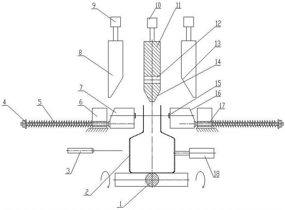 Bump punching mechanism for solar panel bracket