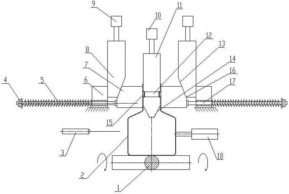 Bump punching mechanism for solar panel bracket