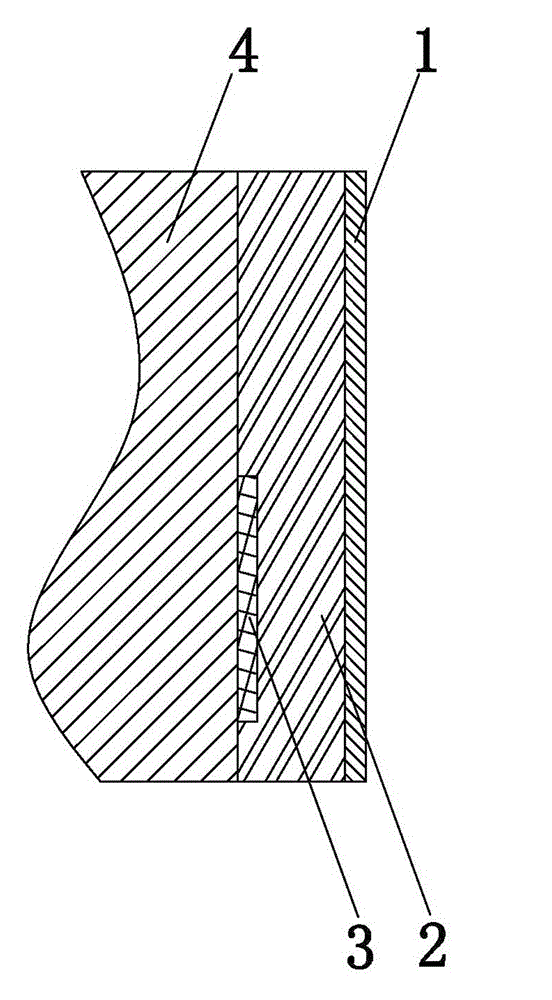 Storage battery provided with far infrared heating cloth thermal insulation structure