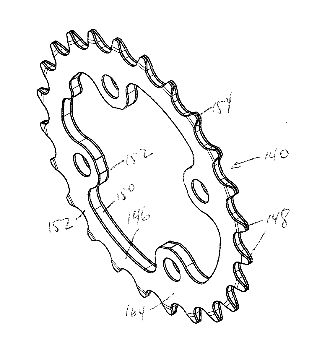 Clad Chainring