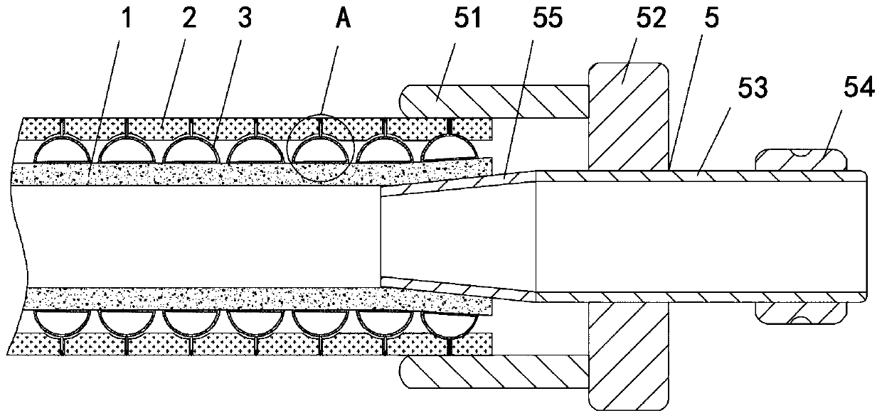 Hole-forming pulling pipe for pile foundation quality ultrasonic detection