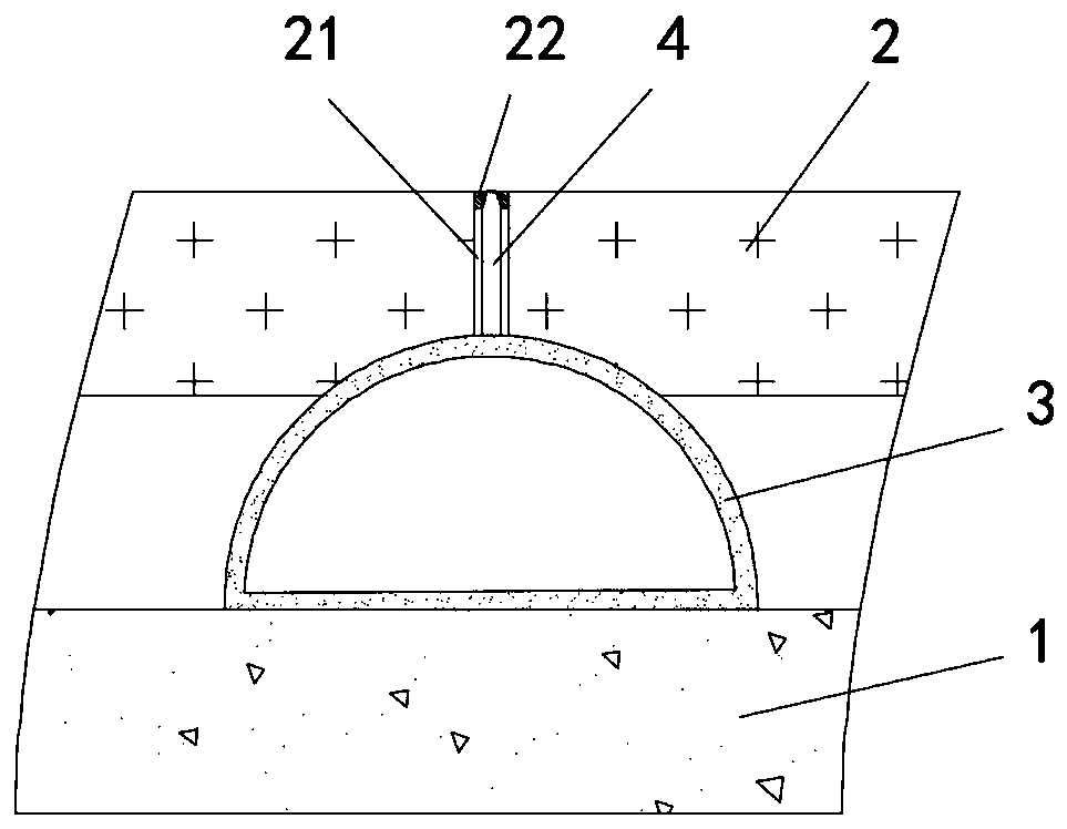 Hole-forming pulling pipe for pile foundation quality ultrasonic detection