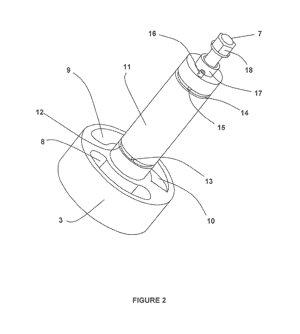 Rotor positioning system in a pressure exchange vessel