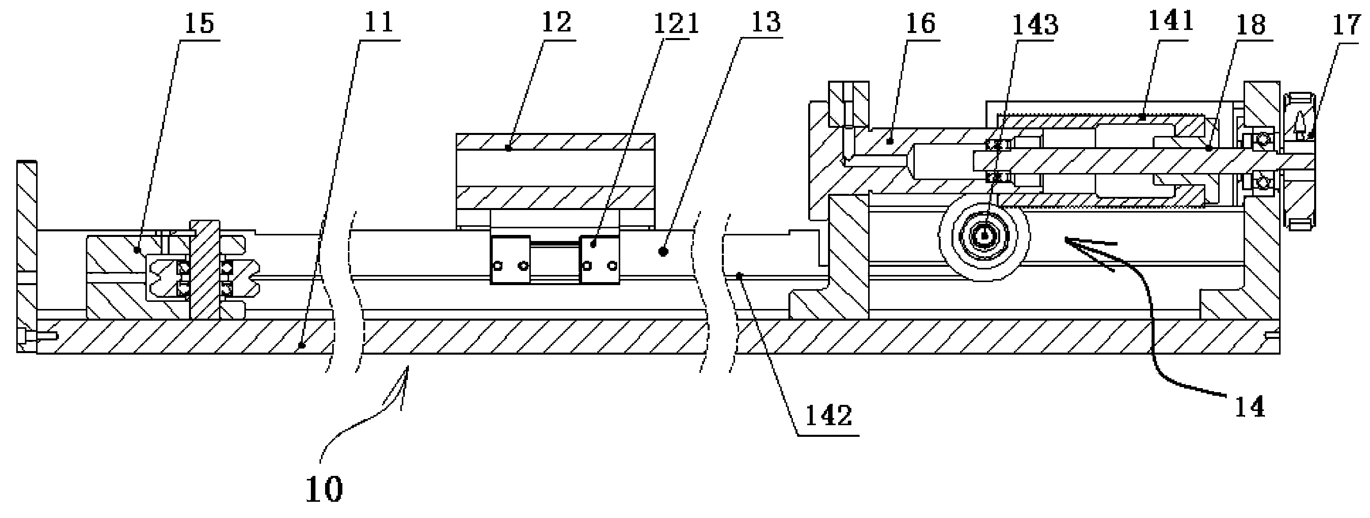 High-speed mechanical arm with precise positioning function