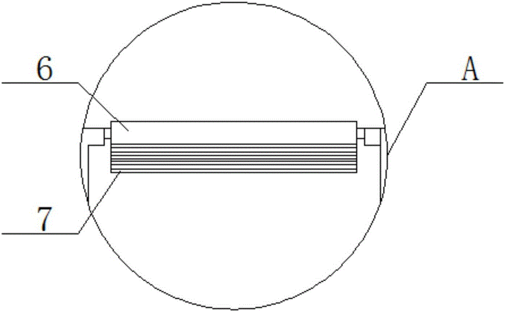 Simple hair removing device