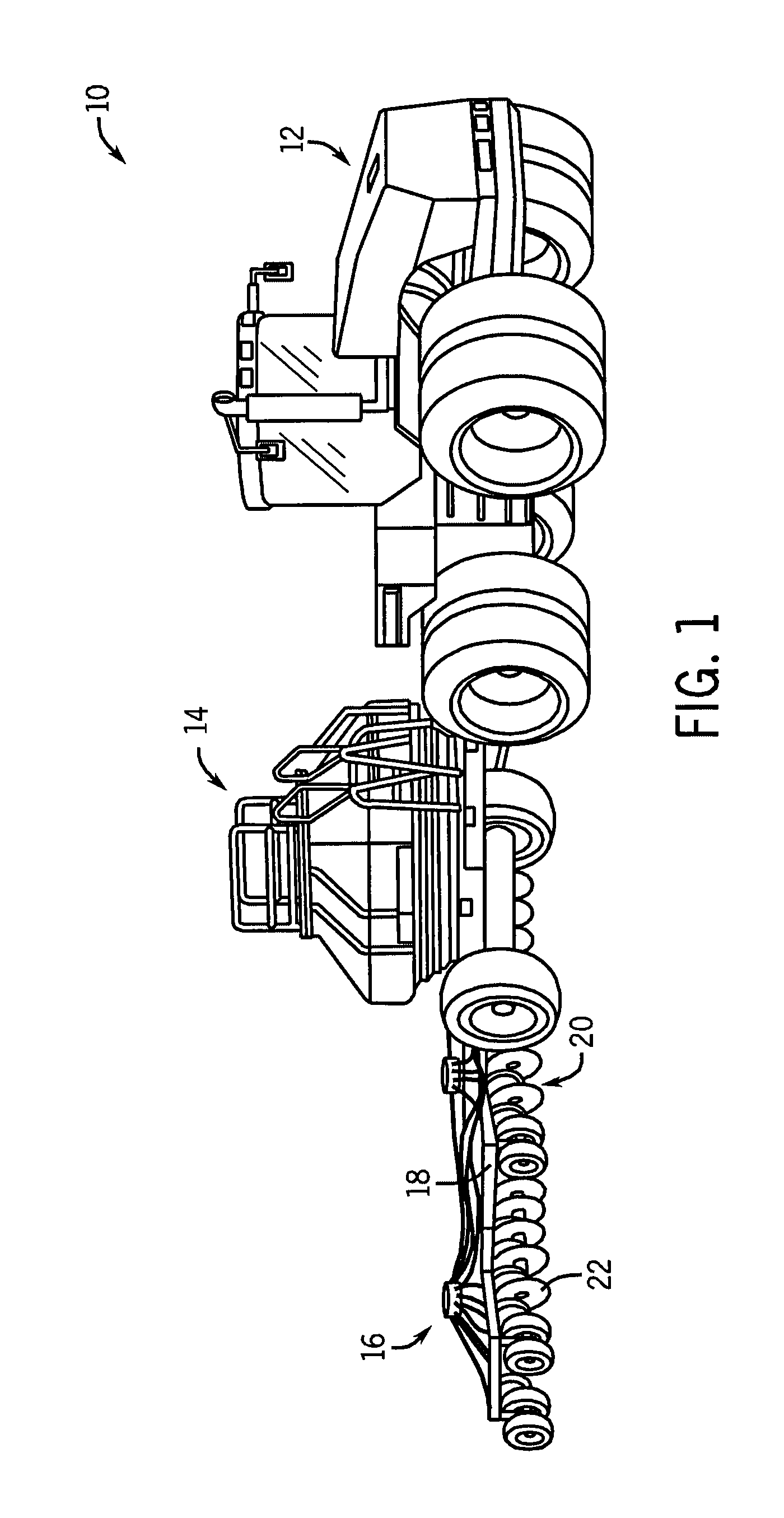 Packing pressure adjustment assembly for a ground opener unit