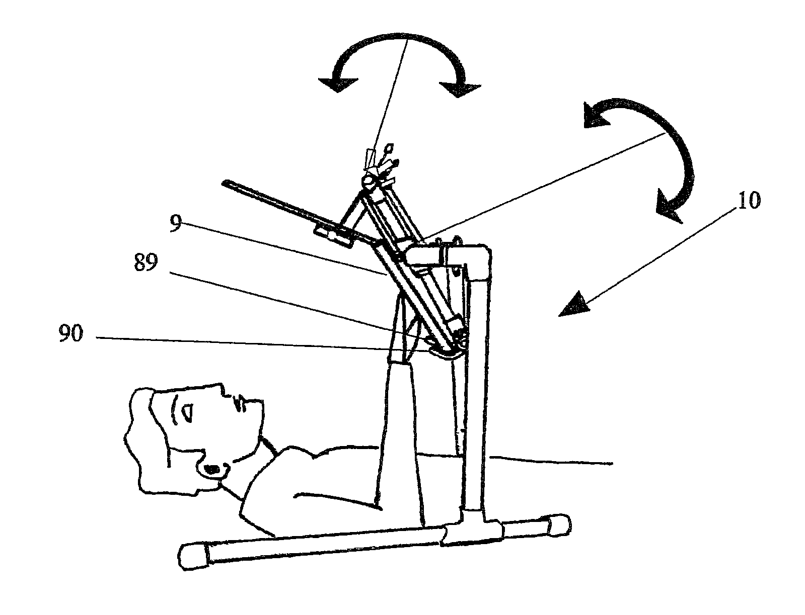 Horizontal vertical laptop computer stand