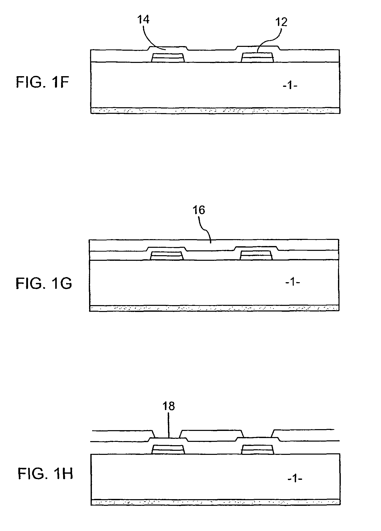 Formation of contacts on semiconductor substrates