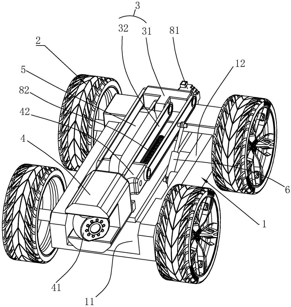 Pipeline internal inspection robot