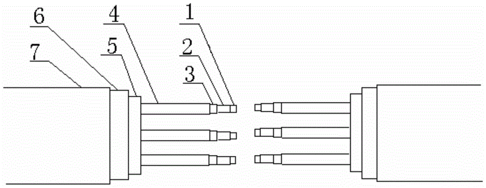 Manufacturing method of longitudinal water blocking device for intermediate joint of medium voltage power cable