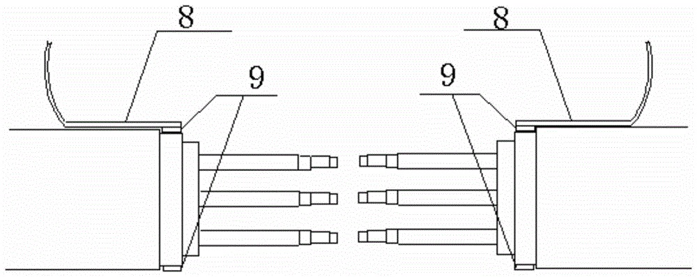 Manufacturing method of longitudinal water blocking device for intermediate joint of medium voltage power cable