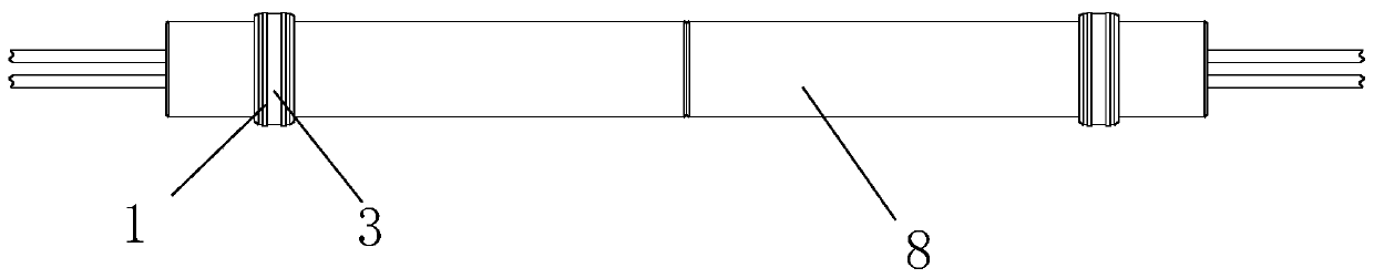 Safe composite cable