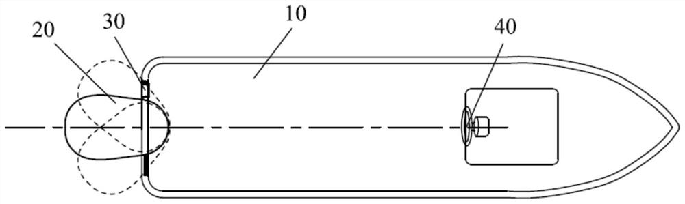 Control method of marine propeller electric steering system