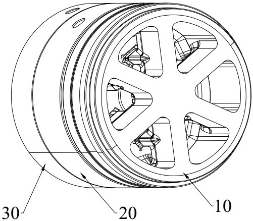 Multi-hole flow dividing mold