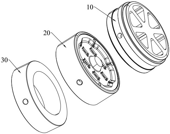 Multi-hole flow dividing mold