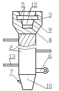 A vertical ladder for fire fighting