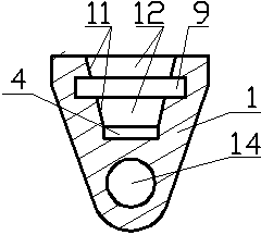 A vertical ladder for fire fighting