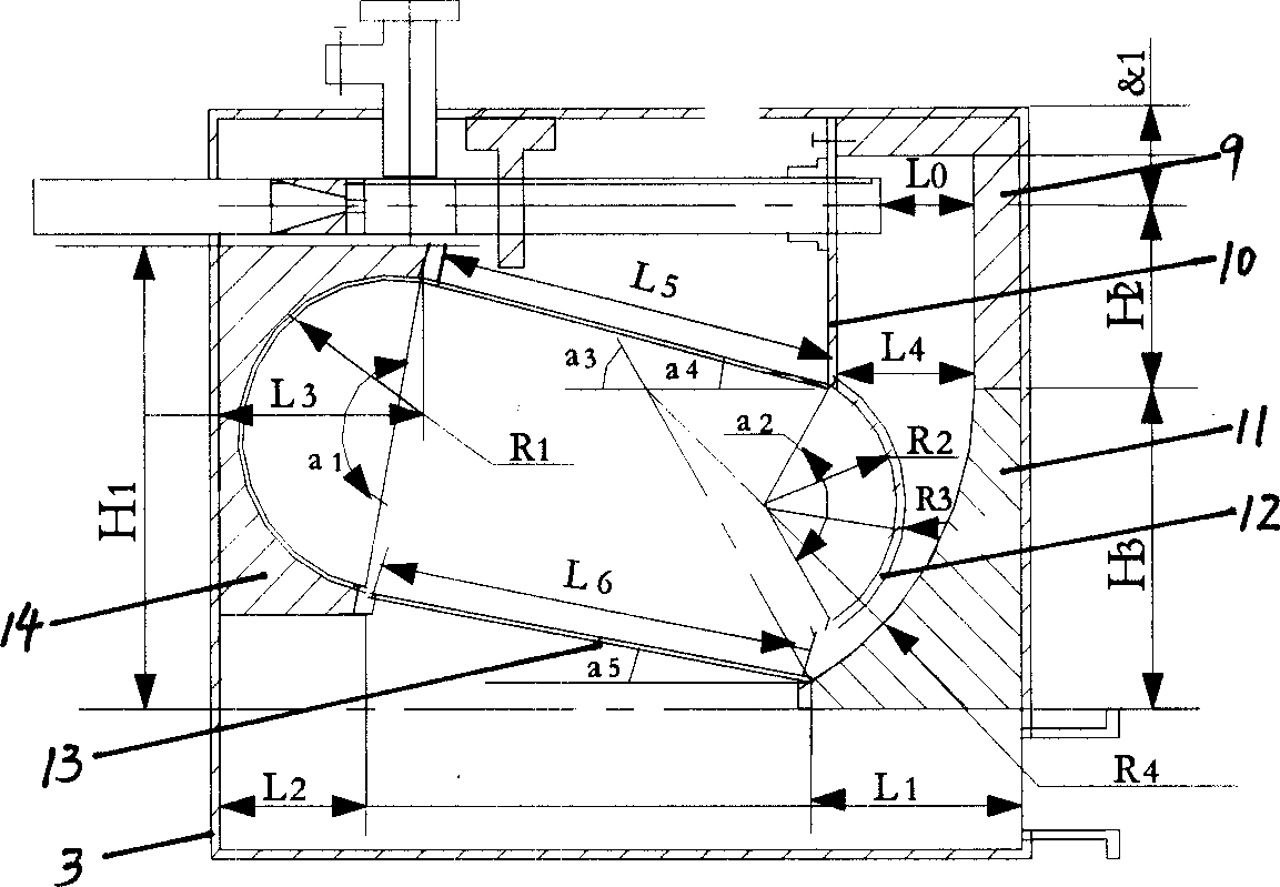 Combined hydraulic ultrafine powder grinding device