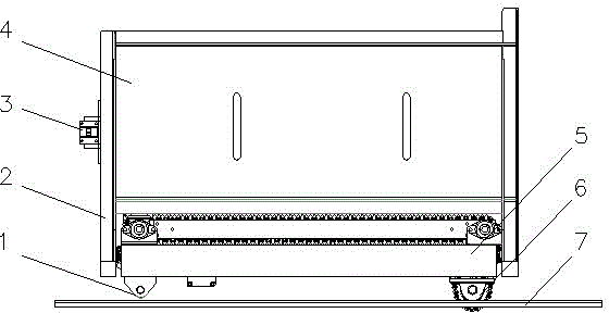 Stirrup box capable of compressing and orderly releasing spiral continuous stirrups