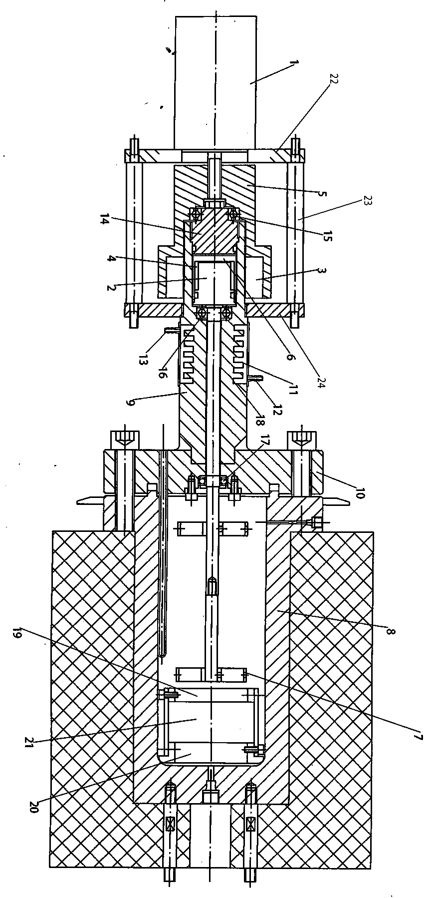 High-temperature and high-pressure hanging piece dynamic corrosion instrument