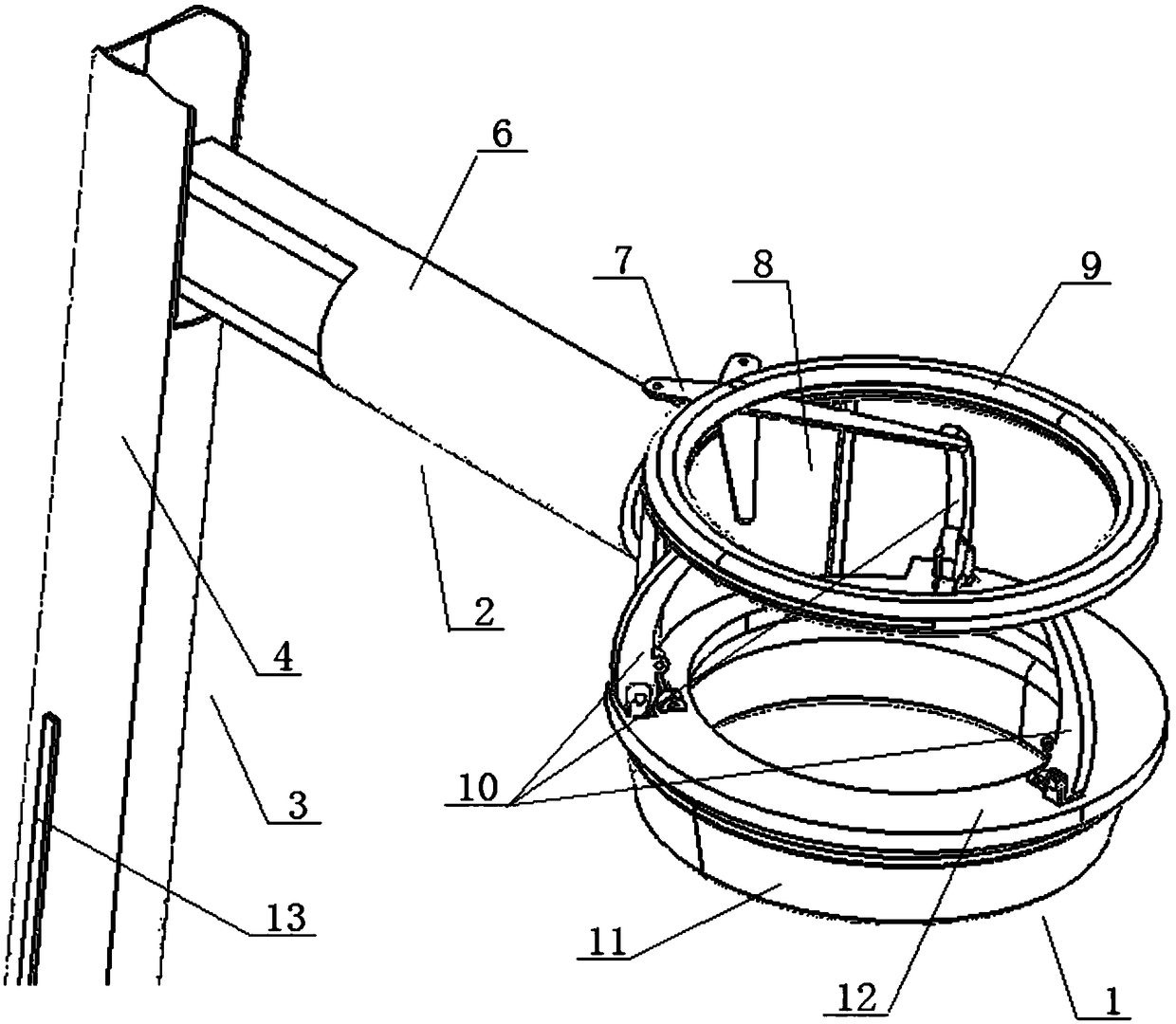 Electric telescopic self-sensing tree fruit picker