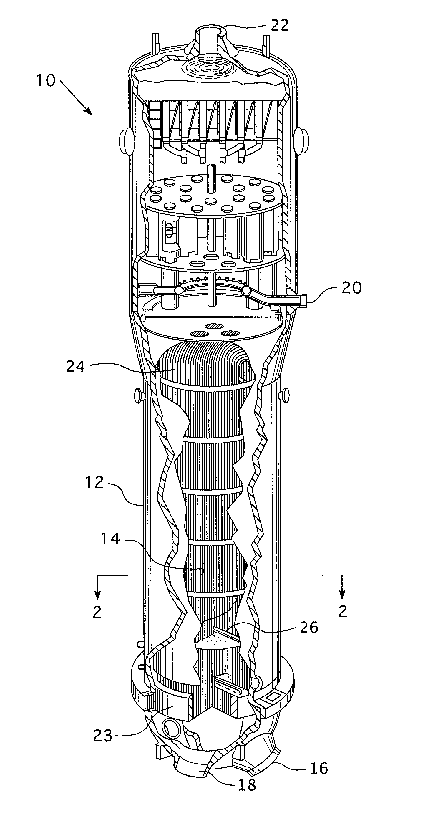 Minature sludge lance apparatus