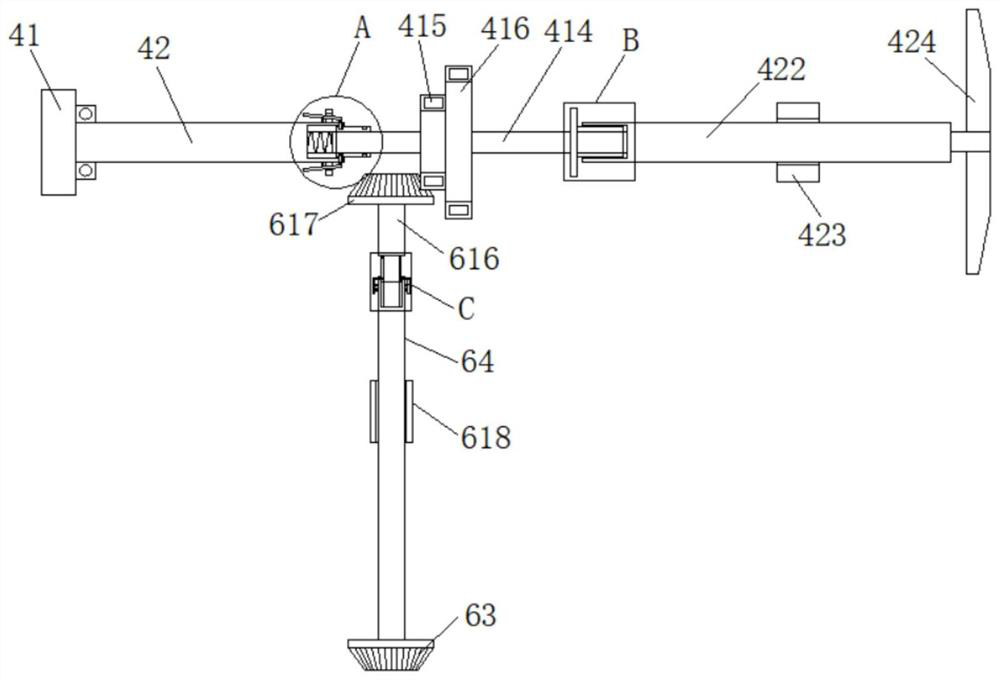 Soil pollution remediation agent uniform spreading equipment for land treatment