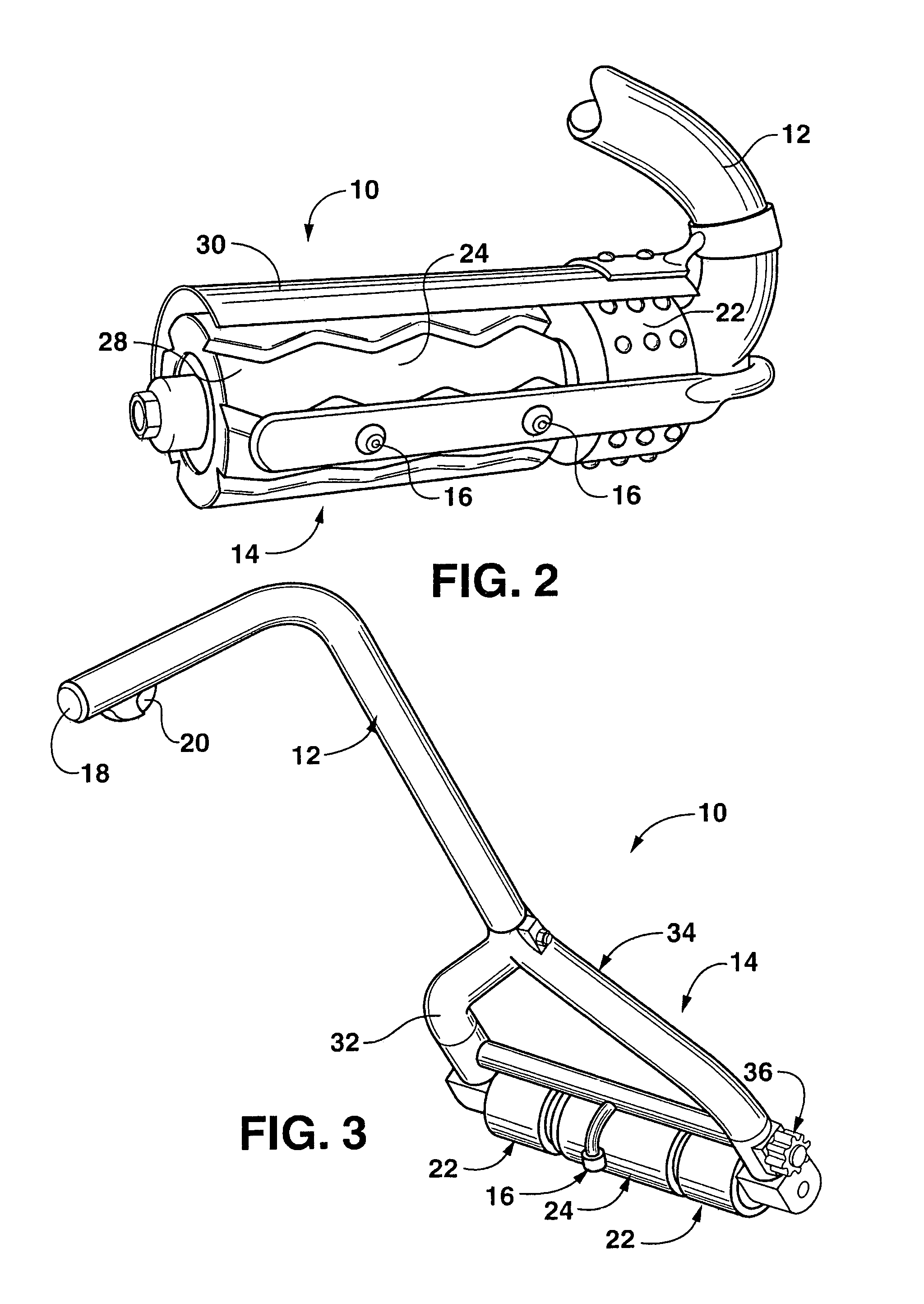 Carpet stain removal device