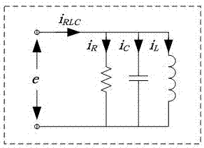 Anti-islanding protection test circuit and method based on constant impedance load simulation