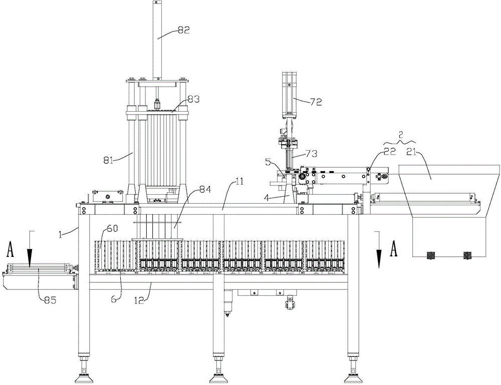 Firework cylinder assembling device