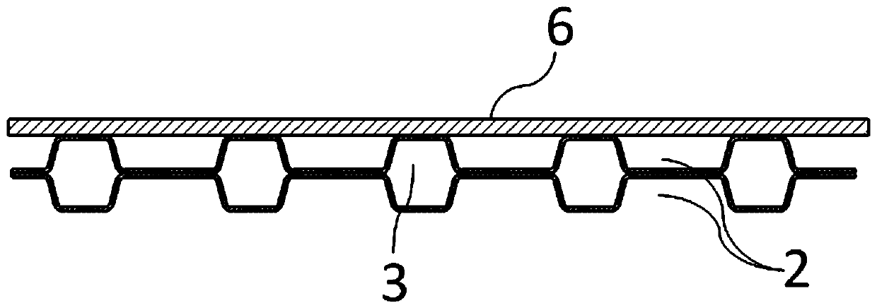 Fuel cell metal electrode plate and forming method