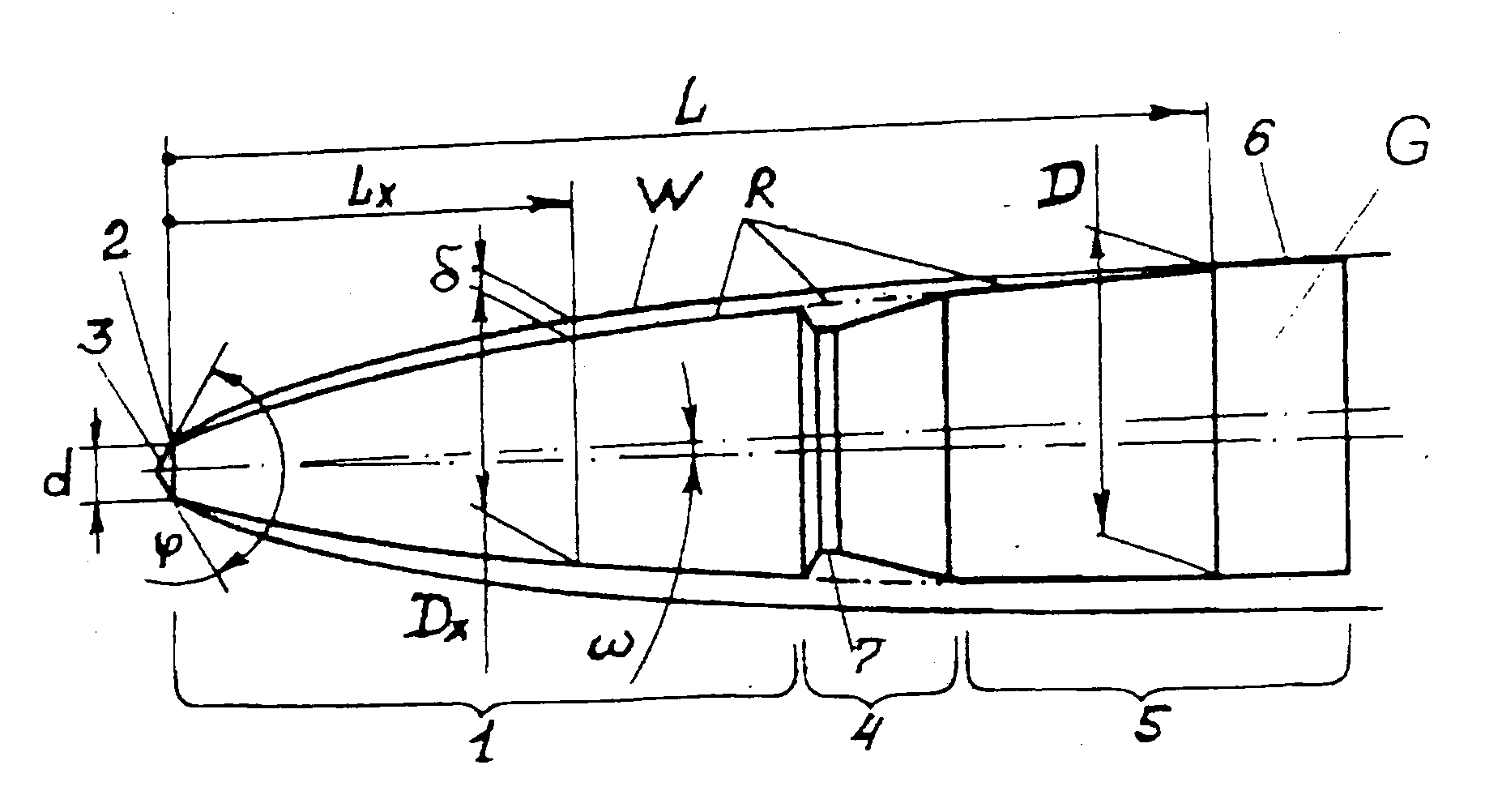 Cavitating core